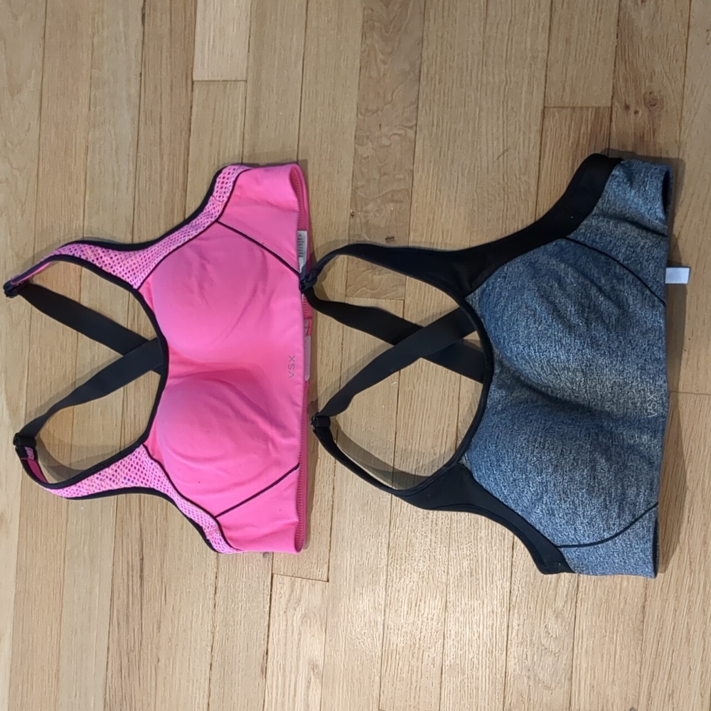 Victoria's Secret VSX Sport Bra 36B Gray Only One Left!